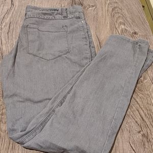 Express skinny jeans gray 10